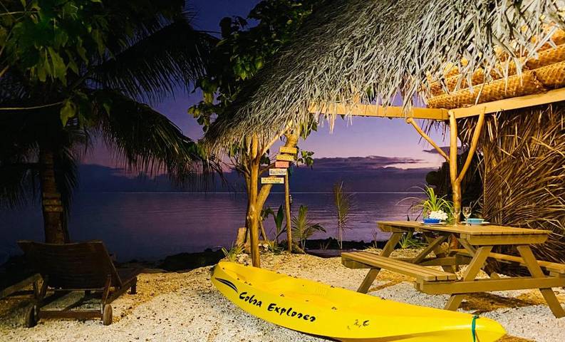 Location de vacances pour 2 personnes, avec jardin et vue dans Rangiroa - 4