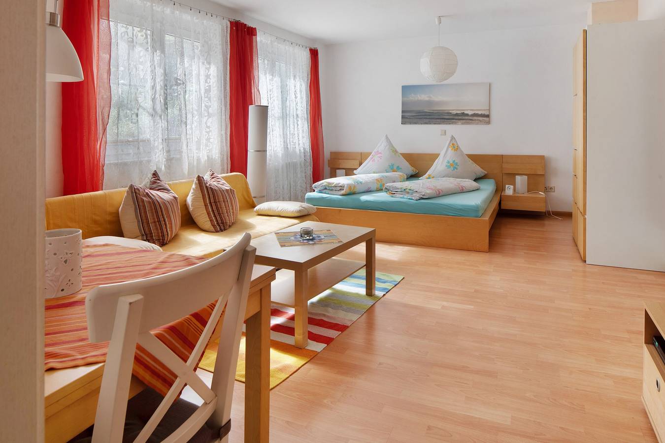 Monolocale intero, Monolocale 'Ferienwohnung Zur Schauinslandbahn' con vista sulle montagne, terrazza privata e Wi-Fi in Horben, Sudschwarzwald
