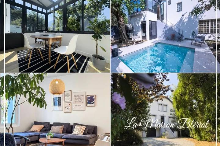 Vakantiehuis voor 10 personen, with zwembad and tuin as well as terras, met huisdier in Grenoble