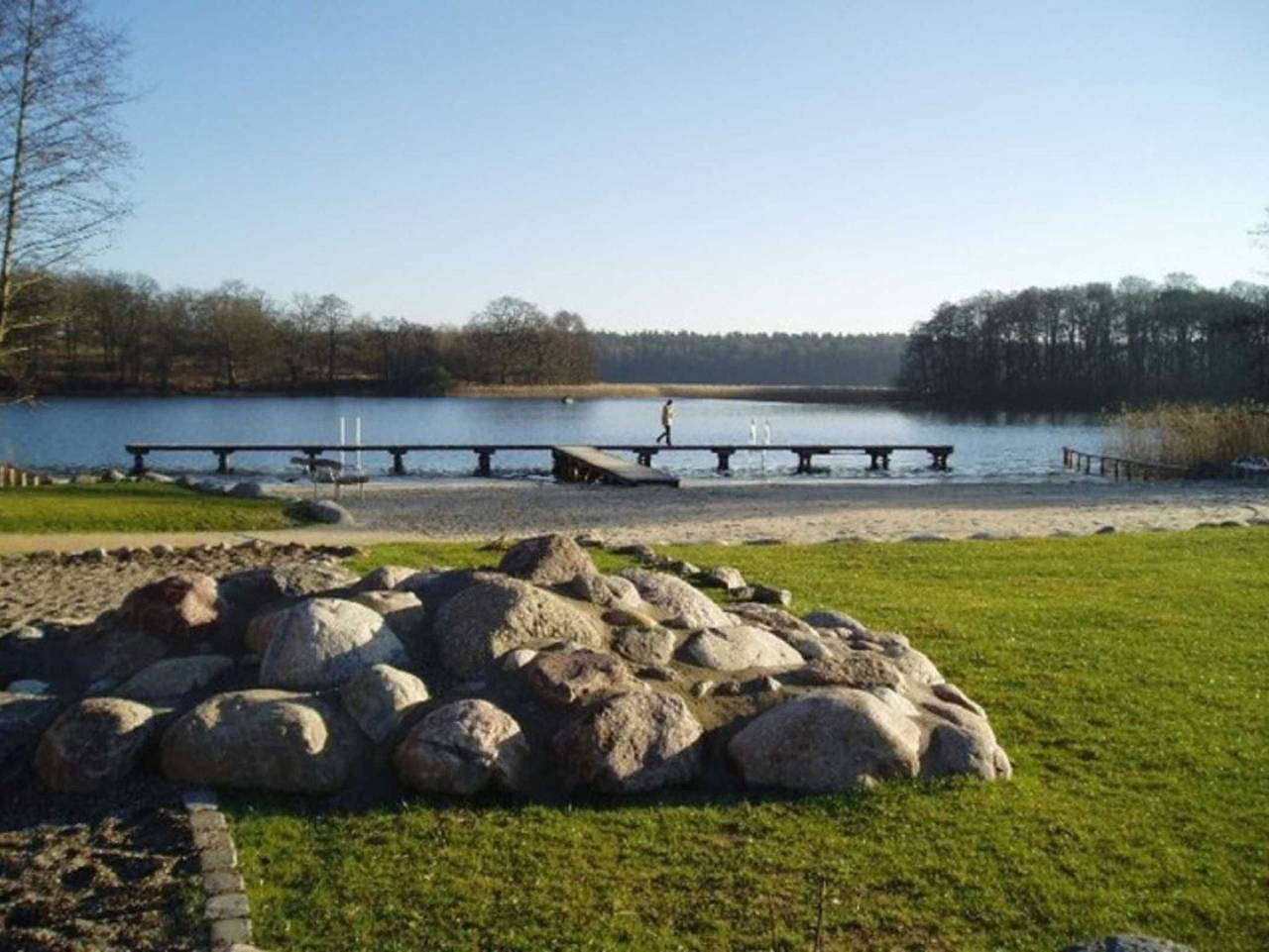 Ferienhaus direkt am Naturpark und 3 Min. zum Linstower See - Ferienhaus Streblow in Krakow am See, Mecklenburgische Seenplatte