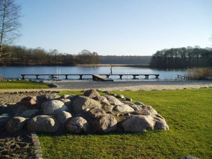 Ferienhaus direkt am Naturpark und 3 Min. zum Linstower See - Ferienhaus Streblow in Krakow am See, Mecklenburgische Seenplatte
