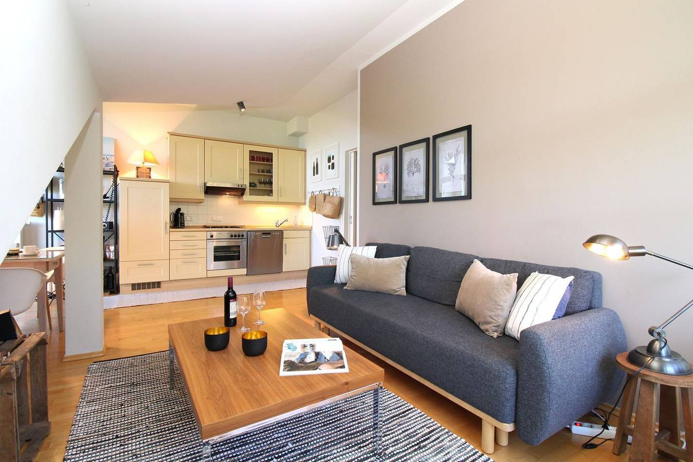 Ganze Wohnung, Appartementanlage Am Grün / Fewo 25: moderne 2-Zimmer-Fewo mit 2 Balkonen in Wittenbeck, Rostock und Umgebung