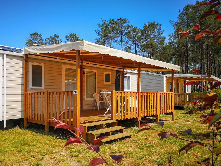 Camping Landes Azur - Mobilhome 8 personas - Landes - 4 habitaciones in Azur (desambiguación), Region de Dax