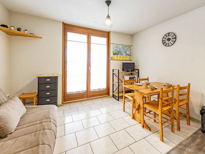 Studio pour 4 personnes, avec Balcon