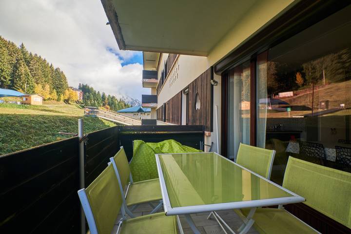 Estudio entero, Estudio 'Au Pieds Pistes Ski Collet' con balcón y Wi-Fi in Le Collet d'Allevard, Allevard
