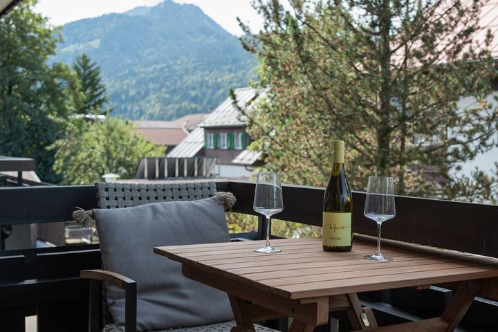 Ferienwohnung für 2 Personen, mit Balkon in Oberstdorf