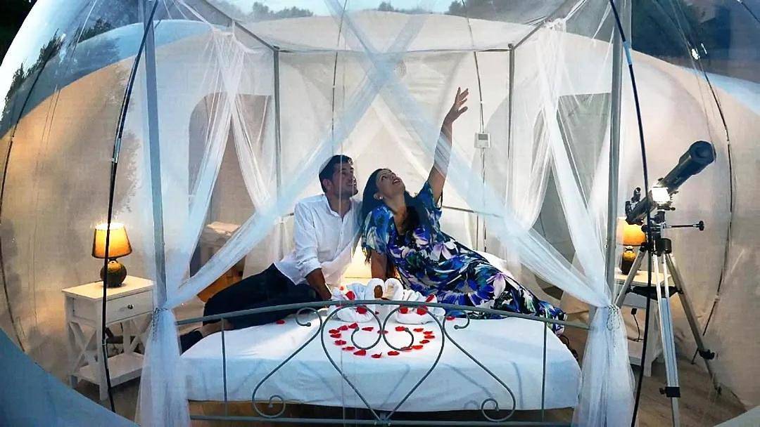 Moonlight Bubble Room in Camerota, Cilento Coast