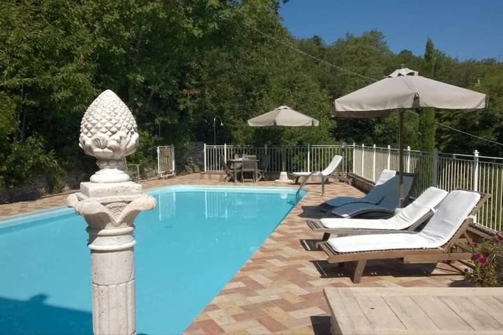 Ferienwohnung für 7 Personen, mit Pool und Garten, mit Haustier - 1