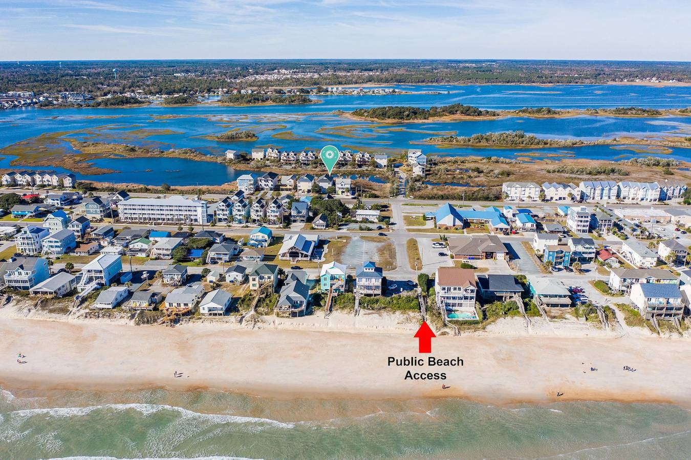 421-B N New River Drive in Surf City, Topsail Island