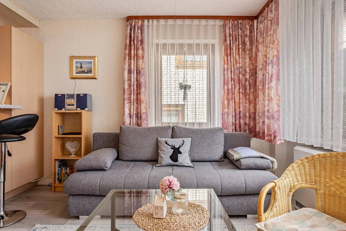 Ganze Wohnung, Ferienwohnung '1' mit privater Terrasse, Gemeinschaftsgarten und Wi-Fi in Schonach, Südschwarzwald
