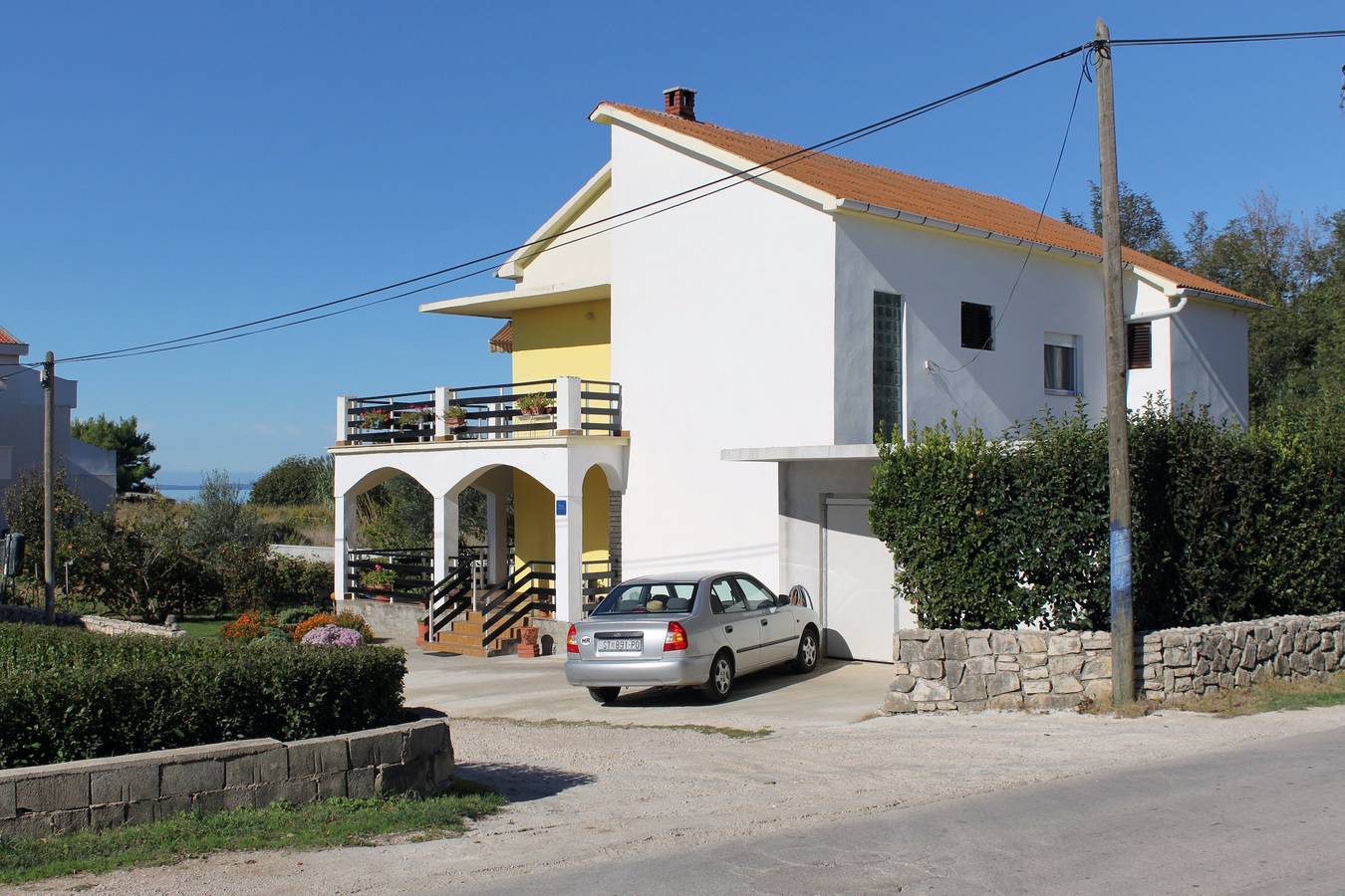 Entire apartment, One bedroom apartment with terrace Privlaka, Zadar A-667-b in Privlaka, Zadar