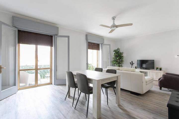 Ferienwohnung für 5 Personen, mit Balkon und Terrasse in Treviso
