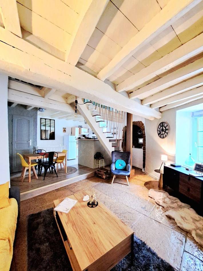 Gîte pour 6 personnes, avec terrasse et sauna