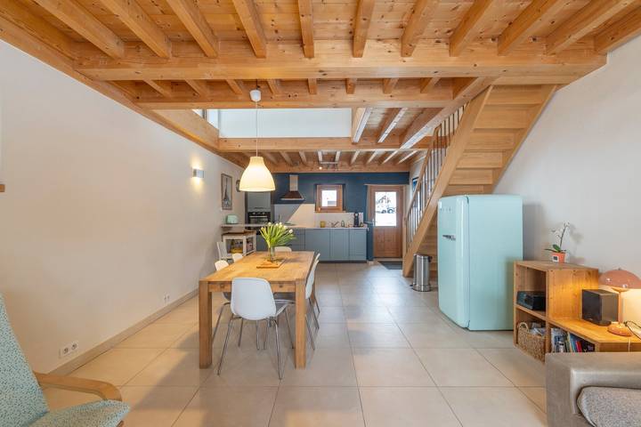 Hel lejlighed, Apartment 'Gîte Dans Ferme D'Alpage' with Mountain View, Private Garden and Wi-Fi in Nancy-sur-Cluses, Bonneville området