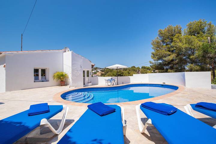 Casa rural para 4 personas, con jardín además de piscina y terraza en Benisa - 2