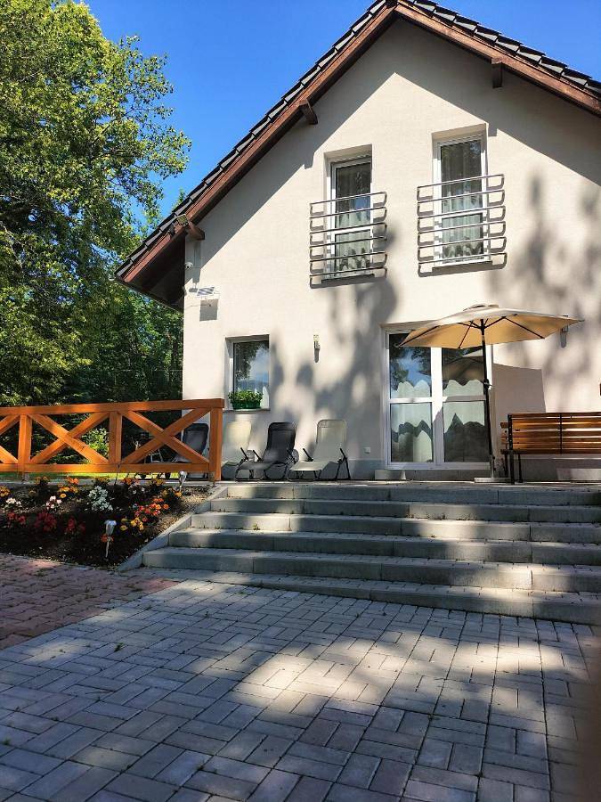 Dom dla 8 osób, z Taras i Ogród oraz Widok w Miłków