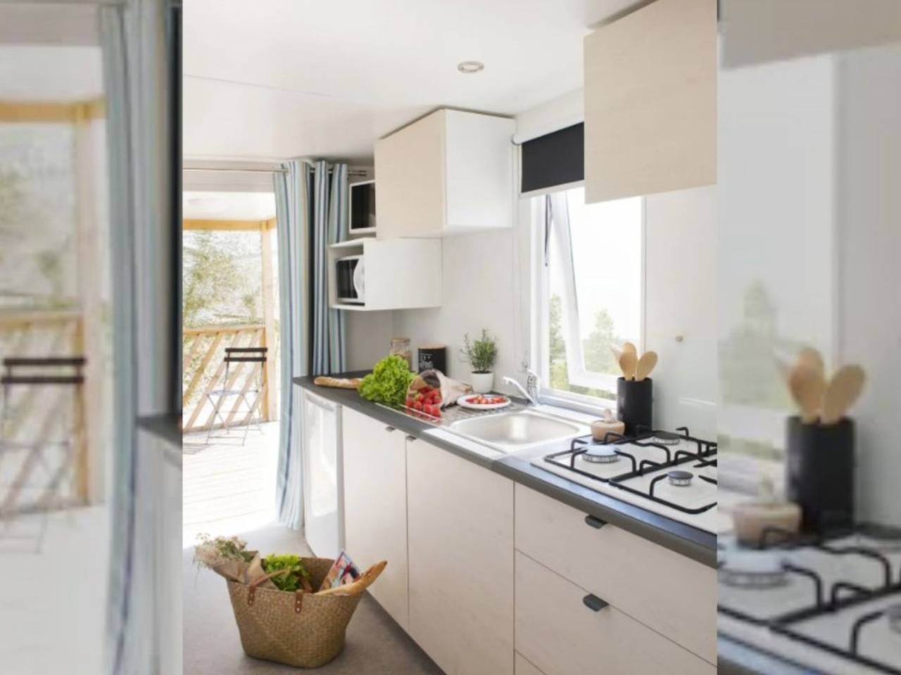 Casa móvil con terraza para 4 personas, 2 habitaciones in Le Pradet, Region de Toulon