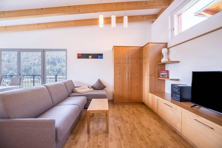 Ganze Wohnung, Apartment Kronsun Glück 100 m² an der Talstation zum Kronplatz mit 3 getrennten Schlafzimmern in Percha, Kronplatz