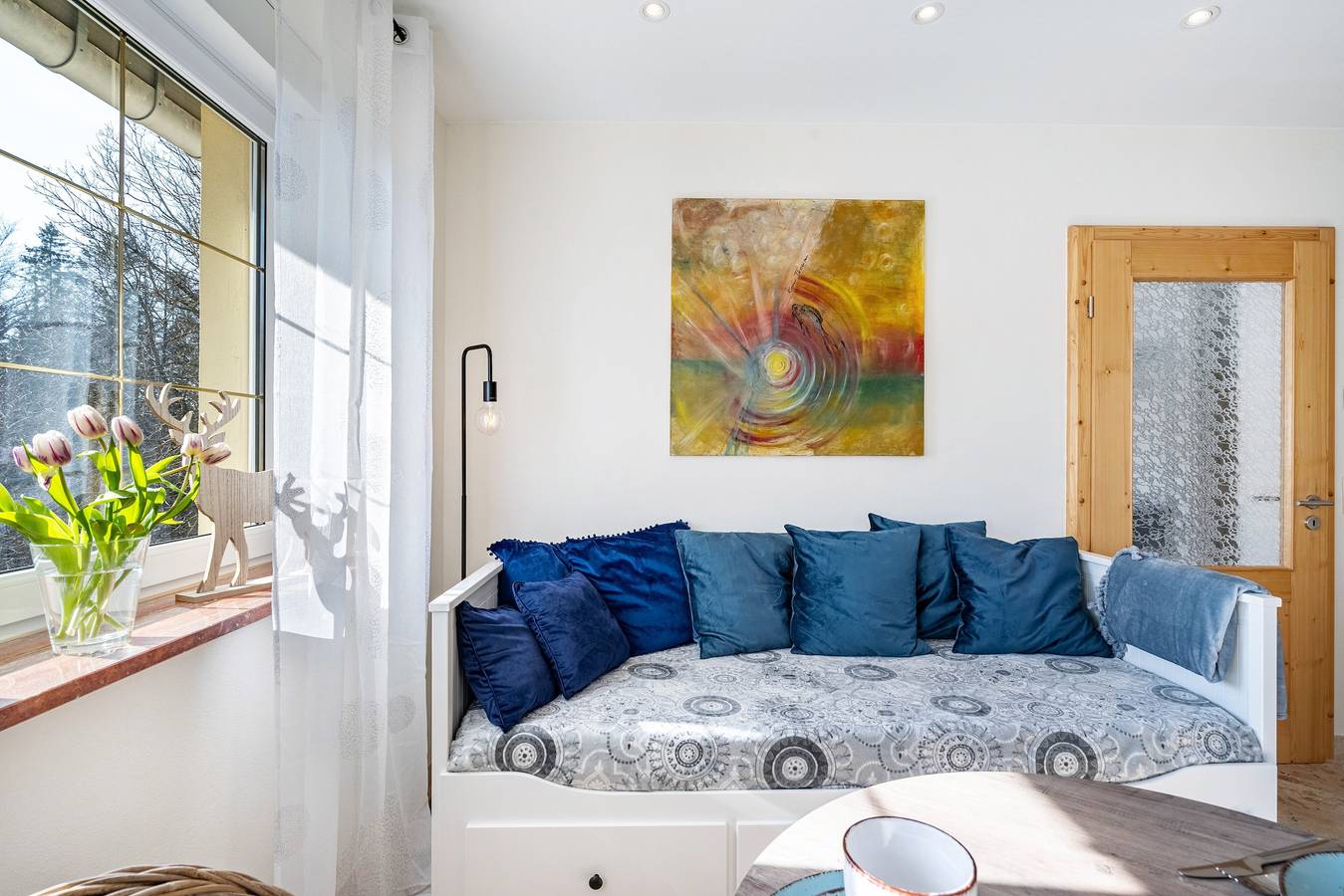 Entire apartment, Apartment 'Am Miriquidi' with Mountain View, Shared Terrace and Wi-Fi in Marienberg, Ore Mountains