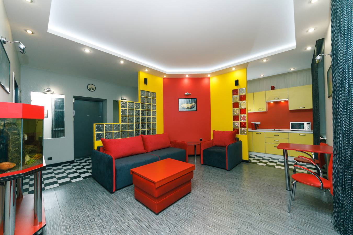Ganze Wohnung, Ein-Zimmer-Luxuswohnung, Baseinastraße 17, Zentrum in Kiew, Ukraine