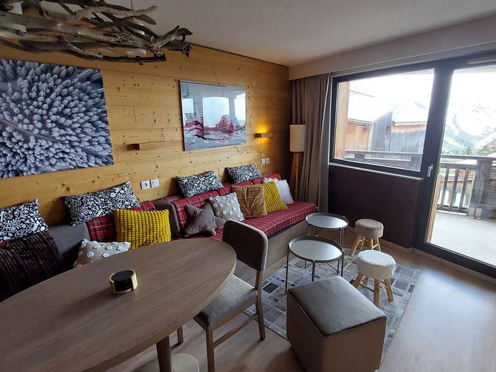 Location de vacances pour 5 personnes, avec Balcon à Avoriaz