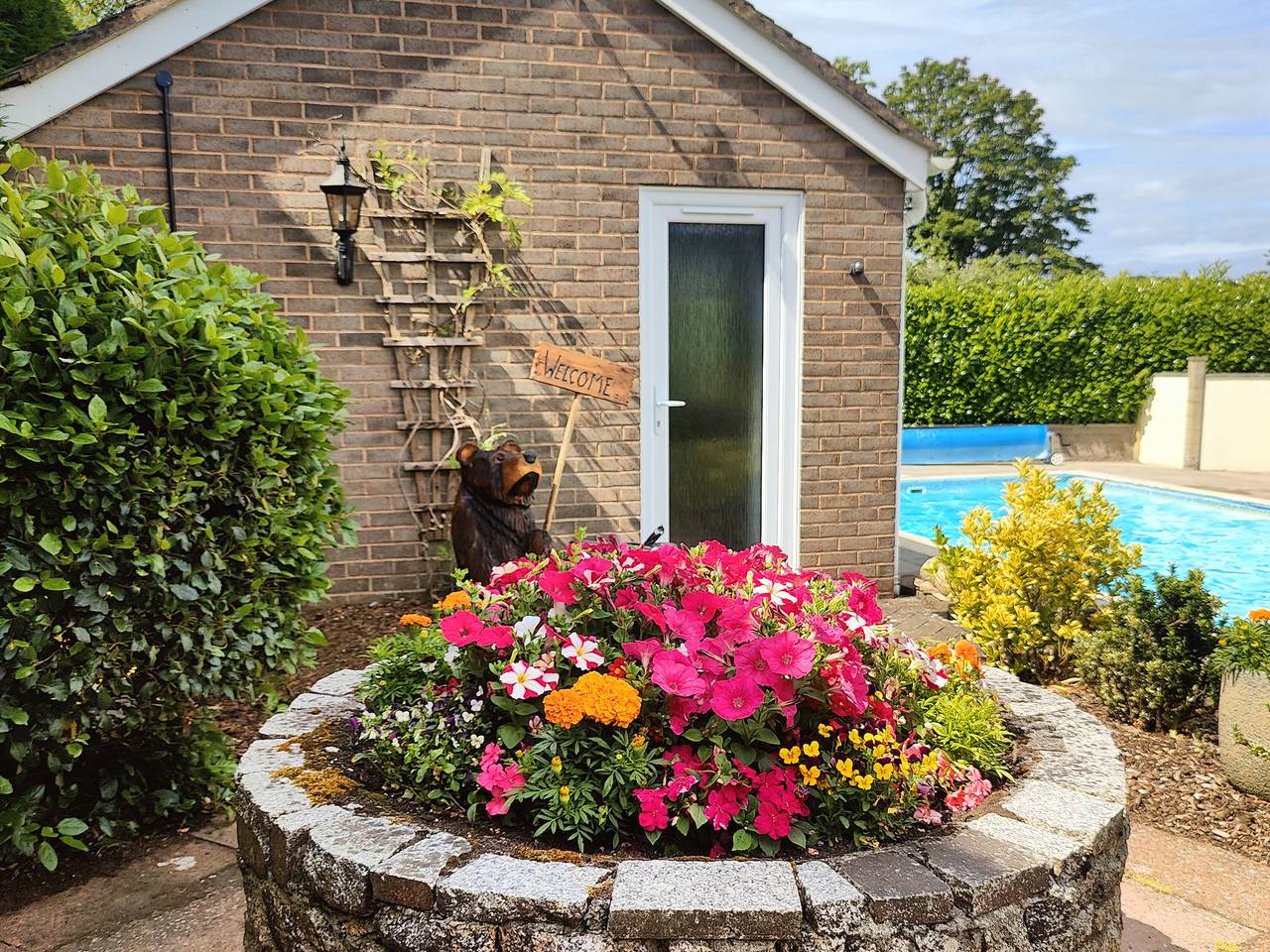 The Pool House in Devon