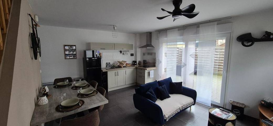 Location de vacances pour 4 personnes, avec Terrasse à Méricourt