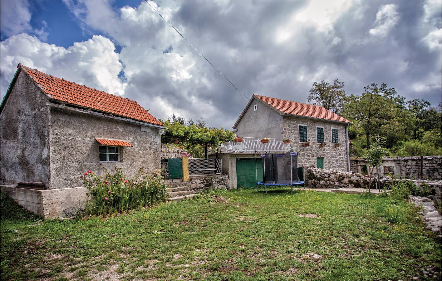 Ferienhaus für 6 Personen mit Terrasse in Kruševice, Montenegro