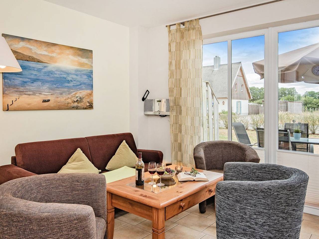 Ferienhaus Angela 2 - Modernes Ferienhaus im Grünen mit Terrasse – ideal für Familien & Naturfreunde in Gothensee, Korswandt
