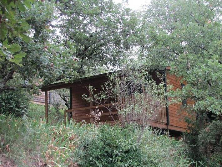 Chalet pour 4 personnes, avec bassin pour enfant en Ardèche - 2