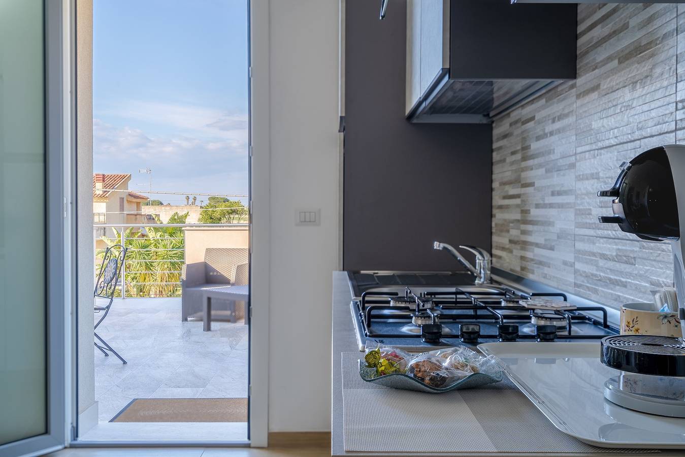 Appartement 'Sud In Villa Sele' met Zeezicht, Wifi en Airconditioning, foto 12
