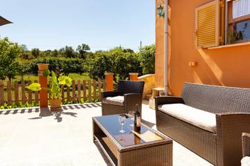 Ferienhaus in Llubí, Mallorca Inselmitte für 4 