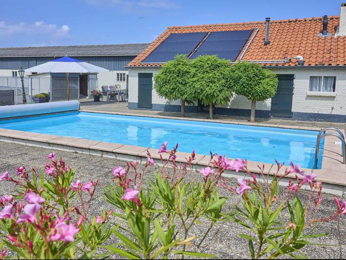 Vakantiehuis voor 4 personen, with zwembad and terras as well as tuin in Oisterwijk