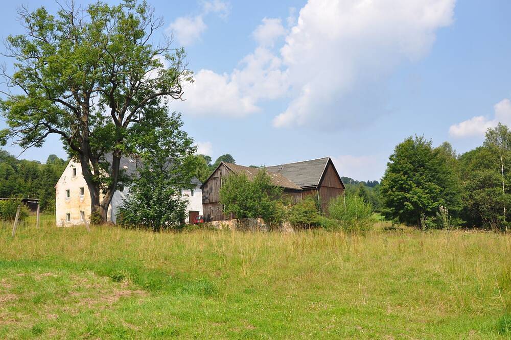 Bauernhaus bis 12 Pers. in herrlicher Hanglage im Osterzgebirge nahe Altenberg in Hermsdorf, Osterzgebirge