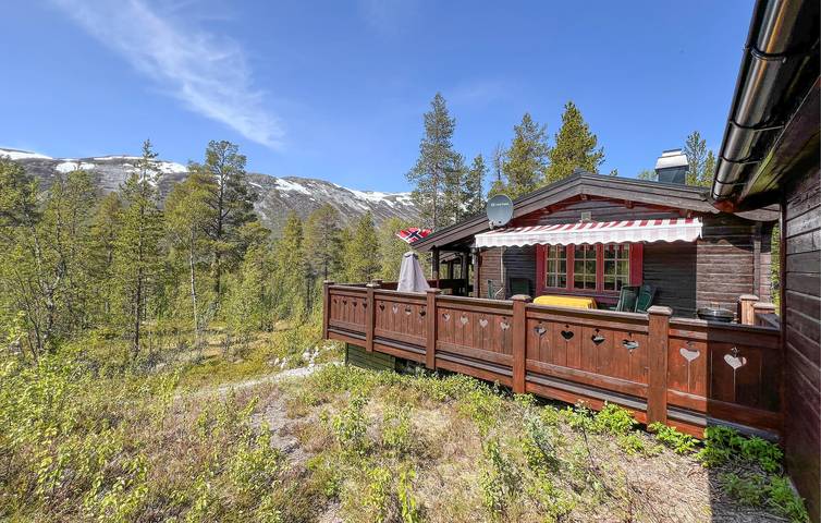 Ferienhaus für 7 Personen mit Garten in Skjåk