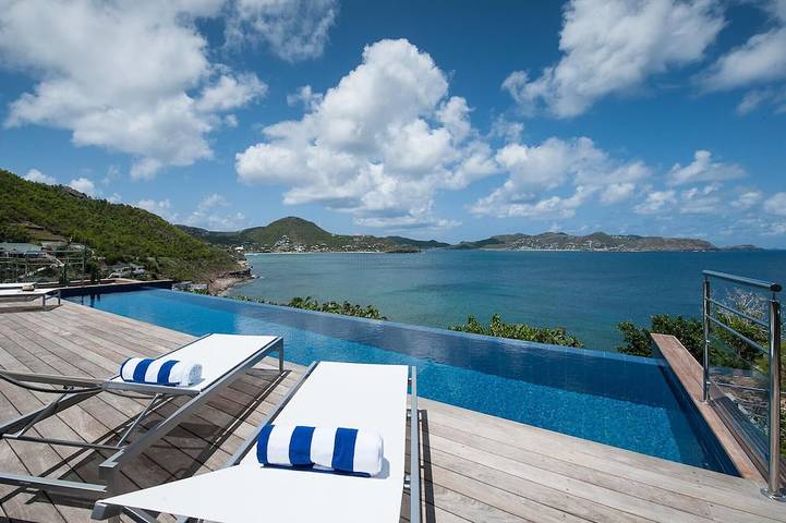 Villa pour 8 personnes, avec terrasse dans Saint-Barthélemy