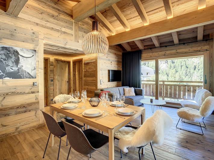 Ferienwohnung für 6 Personen, mit Balkon und Sauna in Anniviers