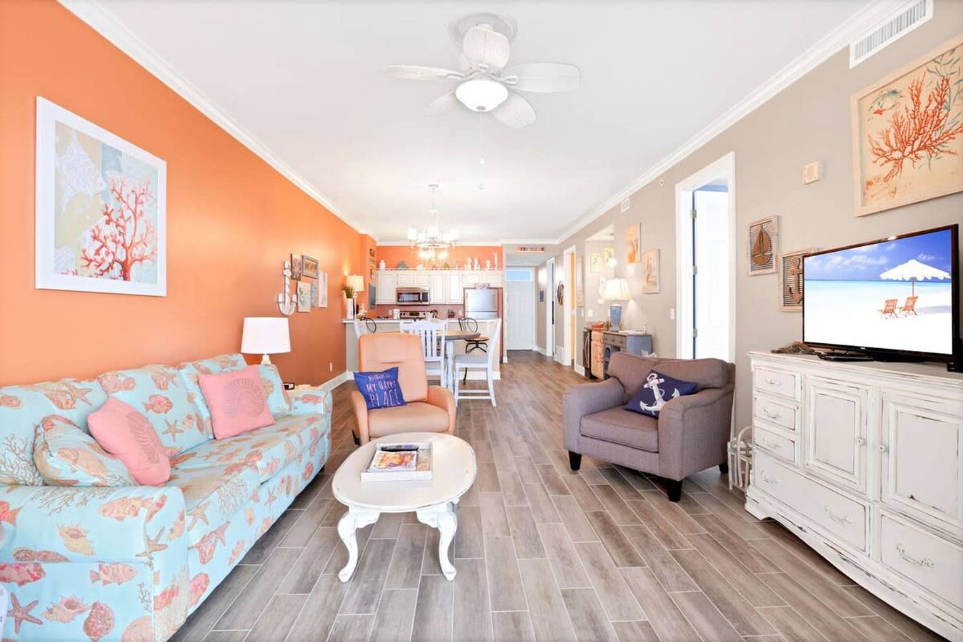 Ganze Wohnung, Grand Pointe 502- Gulf-front water on 2 sides Two bedrooms 2 baths 5th floor in Orange Beach, Baldwin County