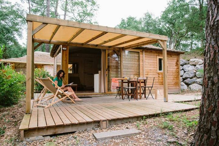 Parc de vacances pour 4 personnes, avec jardin et piscine dans les Landes - 3