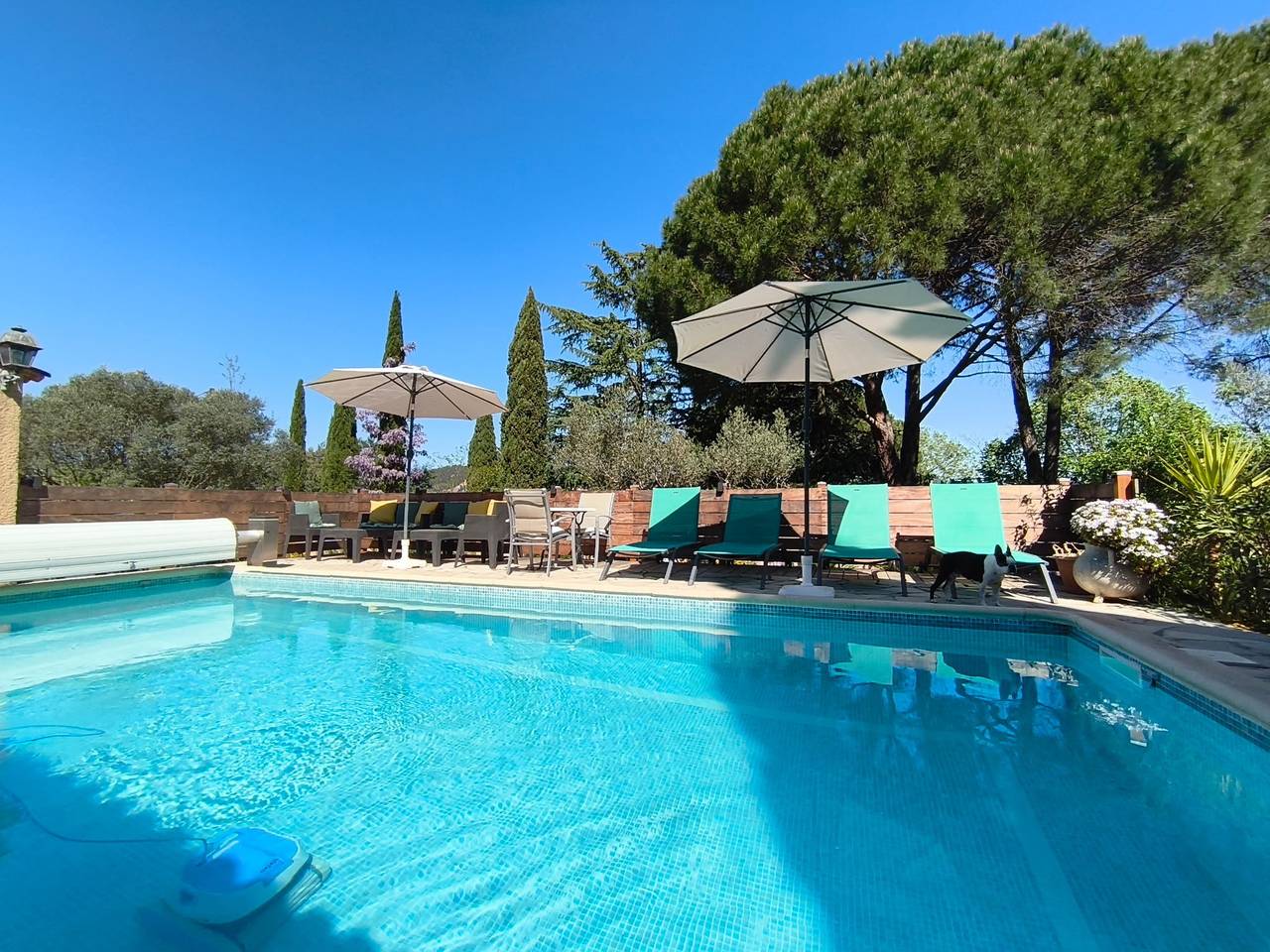 Villa Rock in Gonfaron, Côte méditerranéenne (France)
