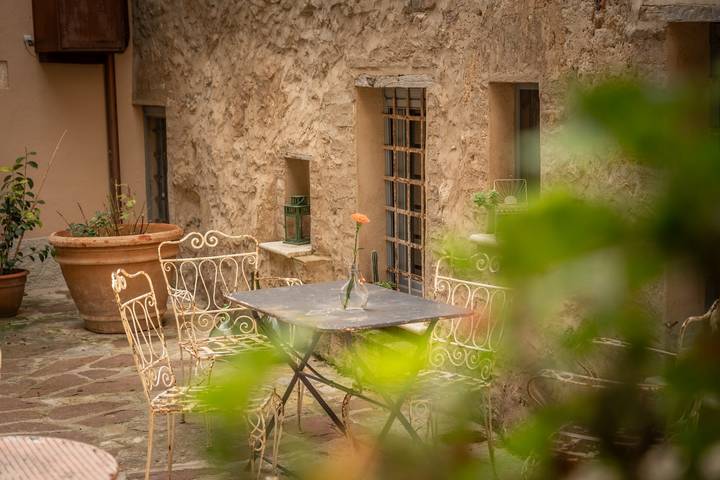 Camera 'Il Cannellone' con giardino condiviso e Wi-Fi in Campiglia d'Orcia, Castiglione d'Orcia (comune)