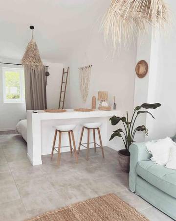Gîte pour 3 personnes, avec jardin ainsi que piscine et vue à Vauvenargues