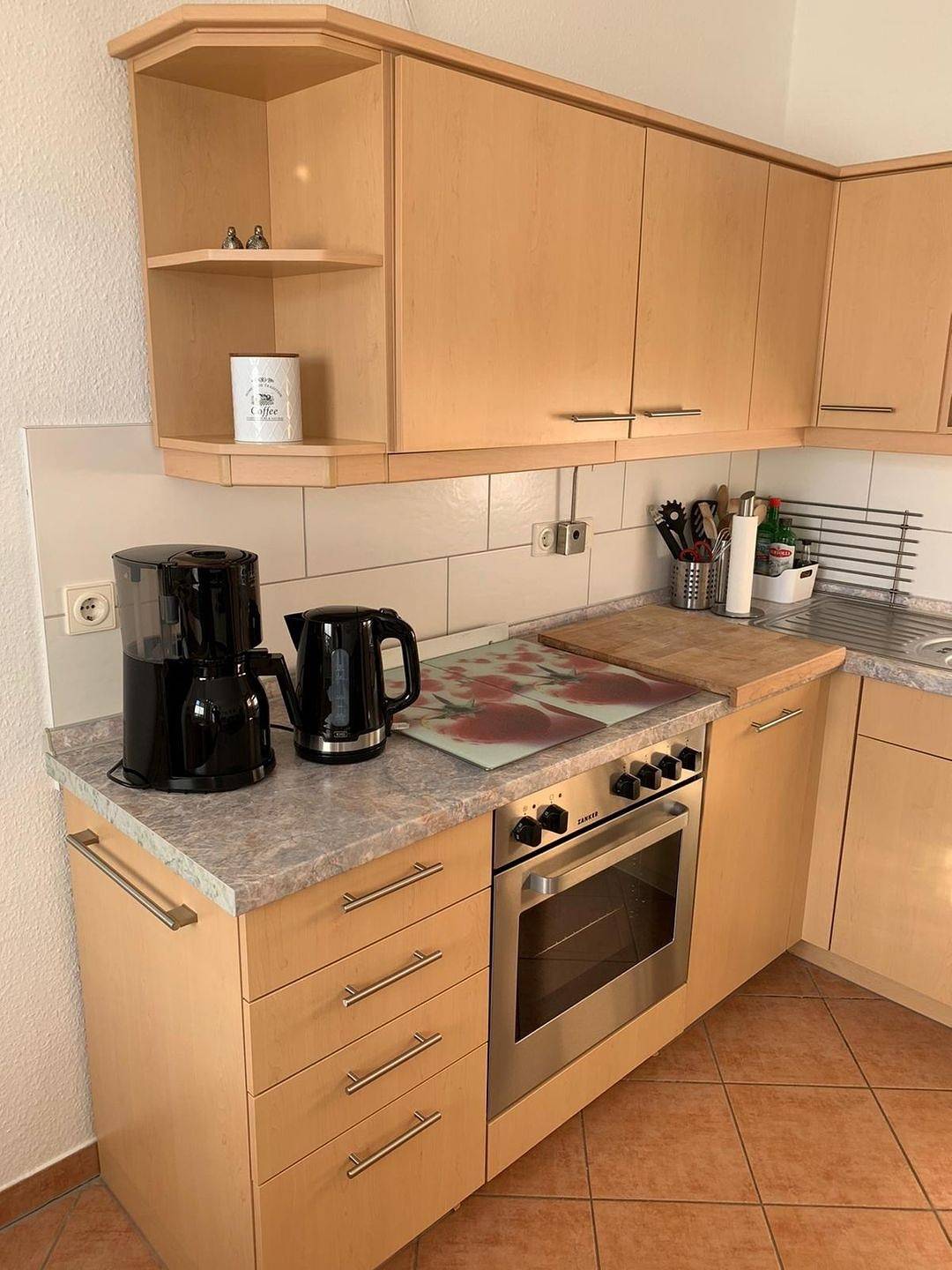 Ganze Wohnung, Eg Fewo unterm Reetdach nahe des Hafens Wieck mit Sauna - Darß-Traum in Wieck am Darß, Fischland - Darß - Zingst