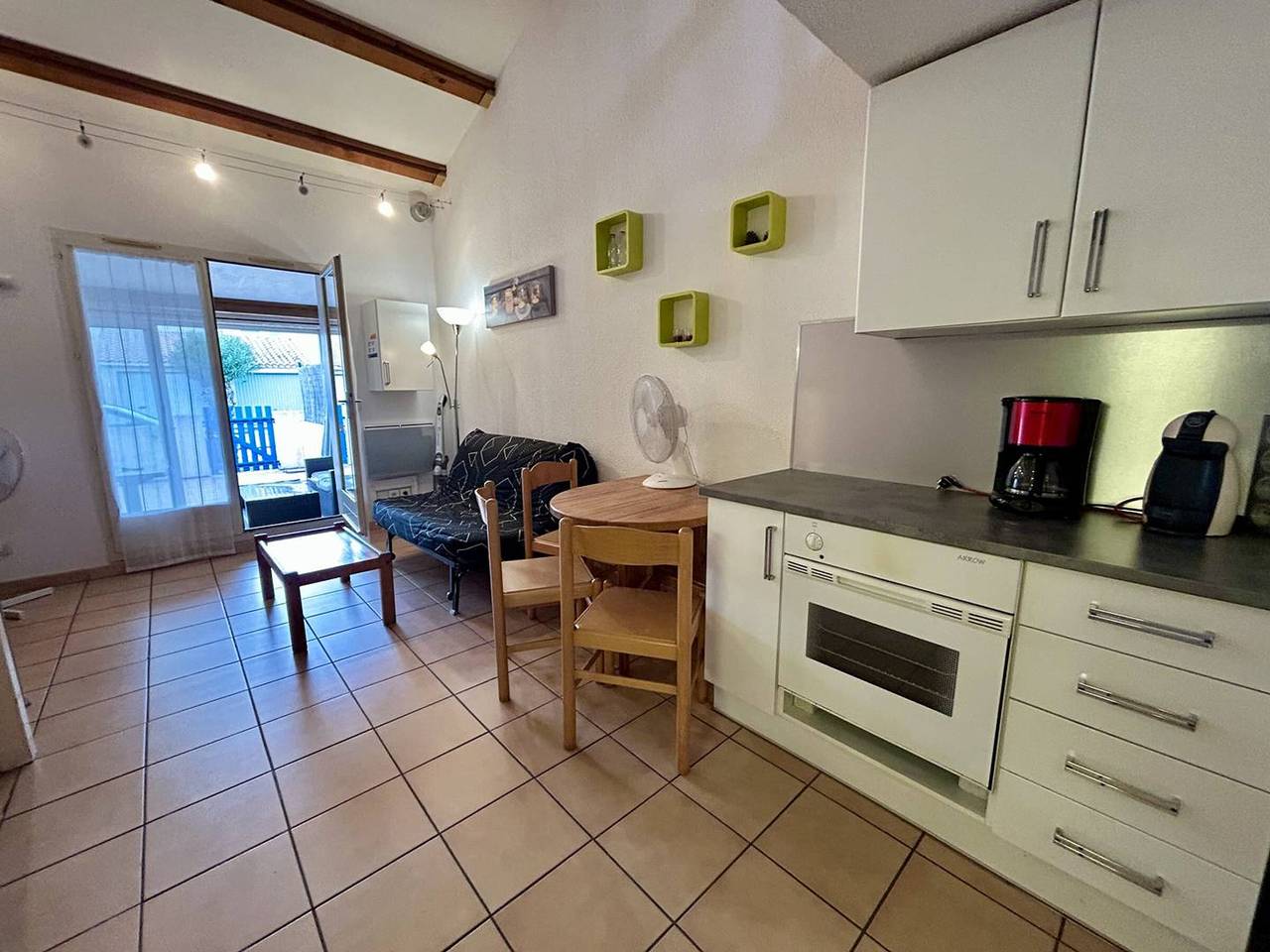 Maison 2 pièces mezzanine, 6 couchages, piscine, parking, terrasse Sud - St Cyprien Plage in Saint-Cyprien-Plage, Saint-Cyprien