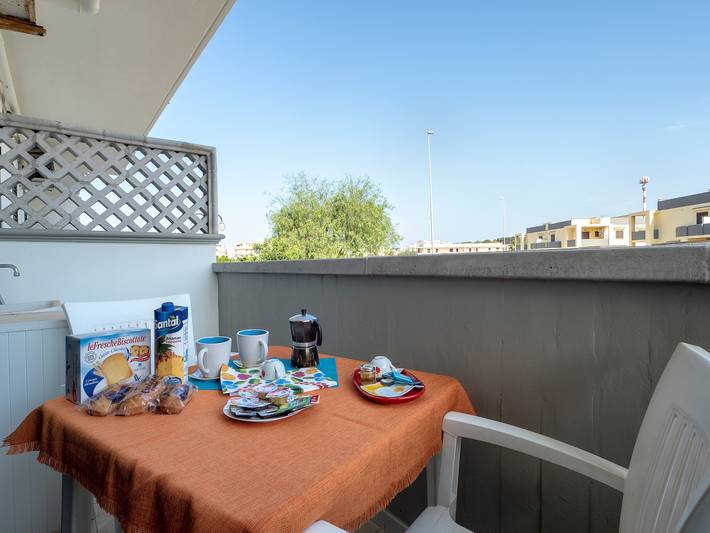 Gîte pour 8 personnes, avec Balcon à Gallipoli