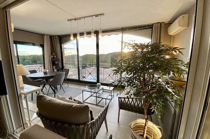 Appartement de vacances pour 3 personnes, avec piscine