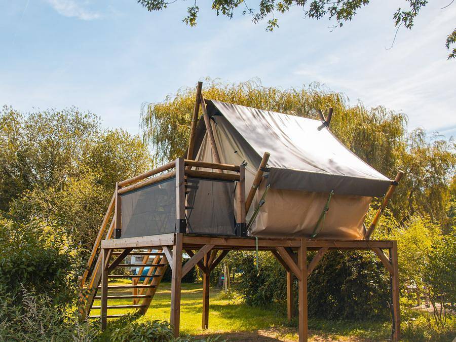Camping appartement bij strand, vissen en wandelen in Gamaches, Abbeville en omgeving
