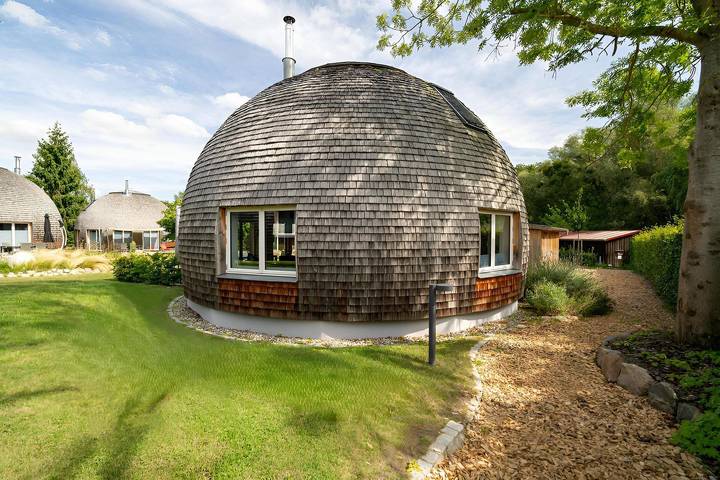 Ferienhaus für 4 Personen, mit Terrasse und Garten sowie Sauna in Penzlin