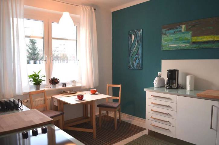 Ferienwohnung für 4 Personen, mit Ausblick in Leuben