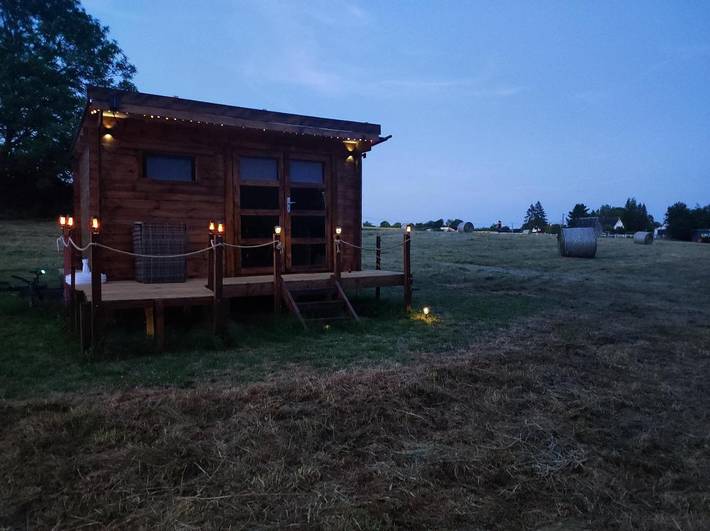 Camping pour 3 personnes, avec jardin et vue